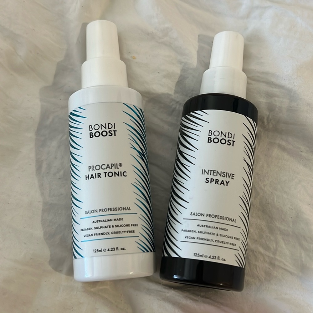 Brand New Bondi Boost Hair Tonic and Intensive Spray